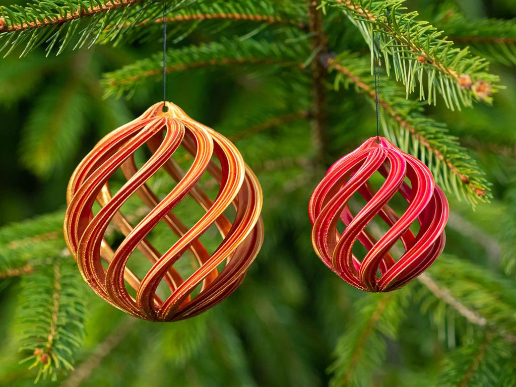 Spiralne bombki 3D HELIX w kilku kolorach
